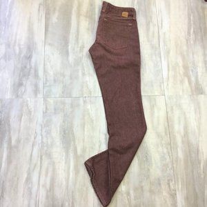 Lucky Brand Lola Boot Wine Jean 8/29
